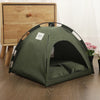 Pet Tent Bed Cats Warm Cushions Winter Clamshell Kitten