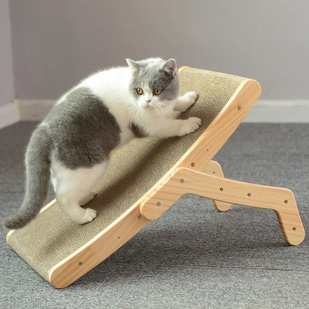 3 In 1 Corrugated Cat Furniture Bed, Scratching, Play Area